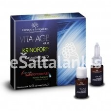 Vita-Age Krinofort® priemonė nuo plaukų slinkimo, 10 buteliukų