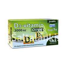 Maisto papildas Vitaminas D3 Olive 3000 TV  75 µg  100kap. "JutaVit"