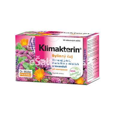 Žolelių arbata KLIMAKTERIN 20 pakelių "Dr. Muller" Žolelių arbata KLIMAKTERIN 20 pakelių "Dr. Muller"