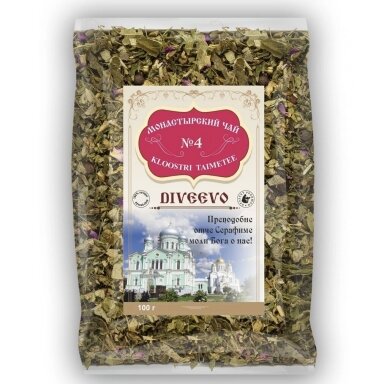 Žolelių arbata spaudimui "MONASTIRKIJ ČAI Nr. 4" 100g. Žolelių arbata spaudimui "MONASTIRKIJ ČAI Nr. 4" 100g.